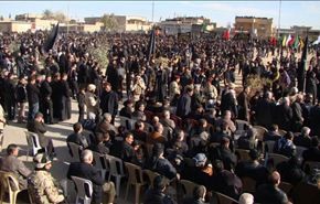 بالفيديو: اهالي كركوك يحيون الشعائر الحسينية رغم تهديدات داعش