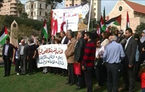 وقفة تضامنية في بيروت احتجاجا على استمرار انتهاكات الاحتلال للقدس