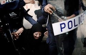 اعتقال ١٣ امراة بحرينية على خلفية الدعوة لإجراء استفتاء