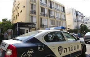 زیر گرفته شدن یک پلیس صهیونیست با خودرو در تل آویو