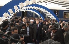 افتتاح خط للسكك الحديد بين ايران وتركمنستان وكازاخستان