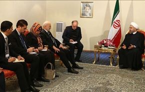 روحاني: العراق استطاع أن يتجاوز الظروف الأمنية الصعبة