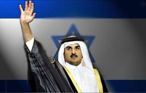 کمک ده میلیاردی امیر قطر به "اسرائیل"!
