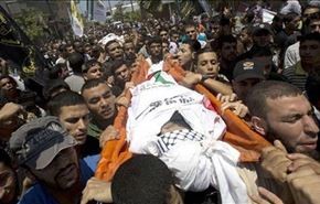 شهادت یک مجروح فلسطینی در غزه