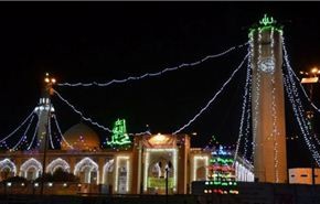 العبادي يصل الى جامع ابو حنيفة لحضور احتفالات المولد النبوي