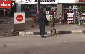 فيديو.. لحظة مقتل ضابط مصري بعبوة ناسفة