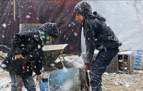 برف و کولاک جان شماری از آوارگان سوری را گرفت