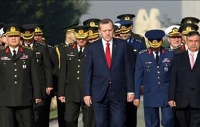 افسران اردوغان، "جنگ" حلب را اداره می‌کنند