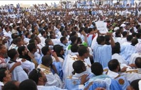 مئات المتظاهرين في موريانيا احتجاجا على رسوم النبي في شارلي ايبدو