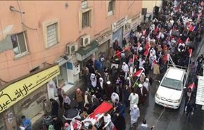 حمله به عزاداران در تشییع شهید بحرینی + عکس