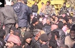 800 فرد مسلح تسلیم ارتش سوریه شدند