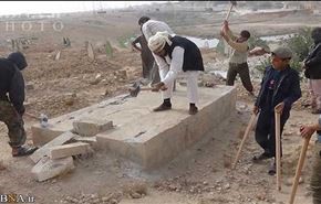 نبش قبر عالم سوری توسط تروریست ها
