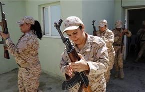زنان عراقی برای آزادی موصل آموزش می بینند