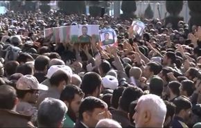 فيديو خاص: من هو شهيد الحرس الذي تم تشييعه في طهران؟