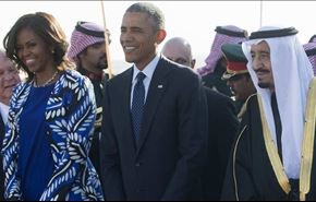 چرا بانوی اول عربستان به استقبال همسر اوباما نیامد !
