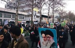 الصور الاولية لانطلاق مسيرات ذكرى انتصار الثورة الاسلامية