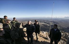 حضورِ رقت انگیزِ نتانیاهو در مرزهای جولان