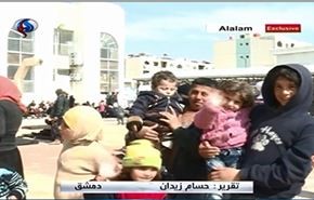 ارتش سوریه اهالی دوما را به محل امن منتقل کرد + ویدیو
