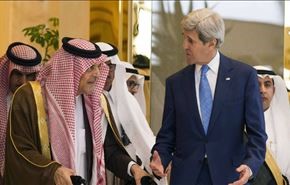 كيري يؤكد من الرياض أهمية الاتفاق النووي مع ايران