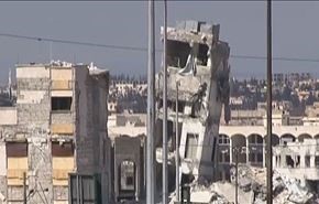 عملیات ناکام تروریست‌ها در حلب + فیلم