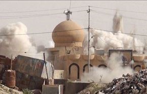 داعش دومین مسجد تاریخی موصل را منهدم کرد