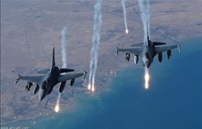 حمله جنگنده های اماراتی به مواضع داعش