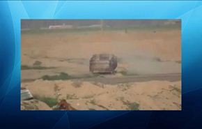 بالفيديو…تفجير شاحنة ملغومة لـ”داعش” في مهمة انتحارية بكركوك