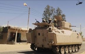 درگیری مرگبار عناصر مسلح با ارتش مصر در سینا