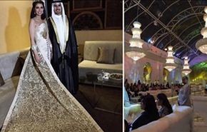 زفاف اسطوري لحفيد أمير الكويت وإبنة الخرافي