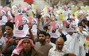 تظاهرات گسترده بحرینیها در حمایت از شیخ سلمان + عکس