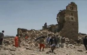 العدوان السعودي يدمر مساجد وآثاراً تاريخية في اليمن
