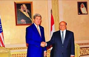 خشم یمنی‌ها از تصاویر پس‌زمینۀ رئیس‌جمهور فراری