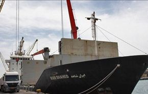 ايران ترسل سفينة محملة بـ2500 طنا من المواد الاغاثية لليمن