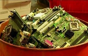 مخاطر النفايات الالكترونية