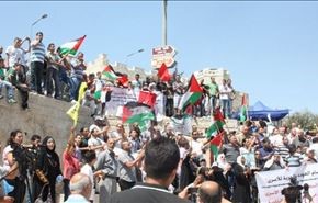 مقابله فلسطینیان قدس با اقدامات توهین آمیز صهیونیستها