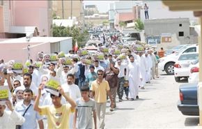 تظاهرات هزاران بحرینی در حمایت از دبیرکل وفاق + عکس