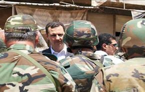ماذا قال الرئيس الاسد لابطال مشفى جسر الشغور بعد كسر حصاره؟