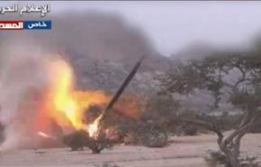 اليمن... صواريخ محلية الصنع تدك المواقع العسكرية السعودية+فيديو