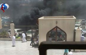 ویدیو؛ انفجار در مسجد امام حسین (ع) دمام عربستان
