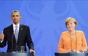 أوباما وميركل يدعوان إلى ابقاء العقوبات على موسكو