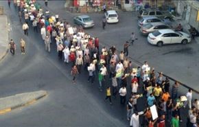 راهپیمایی گسترده بحرینی‌ها در حمایت  از دبیرکل وفاق