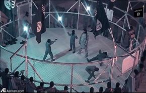 "قفس آموزش" داعش  + تصاویر