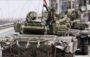 کنترل ارتش سوریه بر جاده راهبردی انتقال نفت + فیلم
