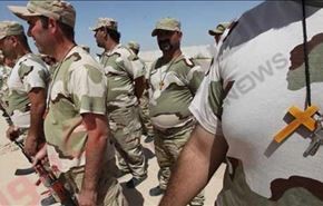 مسیحیان برای جنگیدن در کنار بسیج عراق آماده شدند