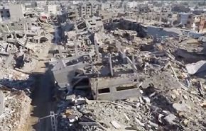 بالفيديو، مجزرة حي الشجاعية بغزة في عامها الاول.. ما حالها الآن؟