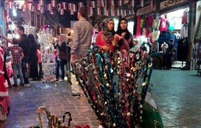 عکسهایی بازار حمیدیه دمشق در ساعت 2 نیمه شب