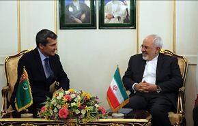 ظریف یؤکد ضرورة تعاون ایران وترکمانستان لمکافحة الارهاب