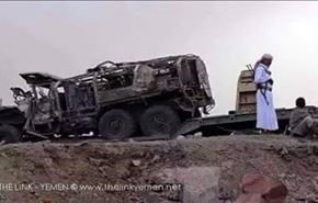 انهدام 3 خودروی نظامی اماراتی در عدن