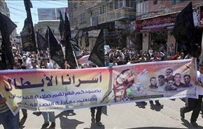 اعتصاب غذای 120 اسیر در زندان رژیم صهیونیستی