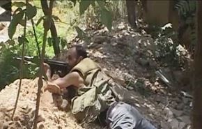 ارتش سوریه تروریستها را درحلب غافلگیرکرد + فیلم